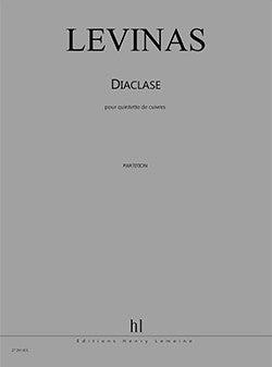 Diaclase - partition cuivres, Michaël Levinas