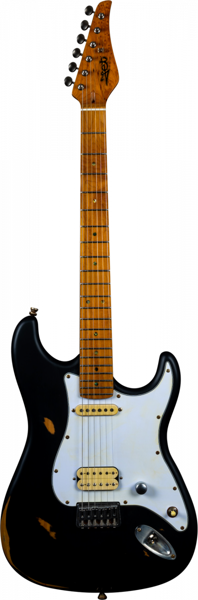 Jet Guitars JS 800 Relic Black
