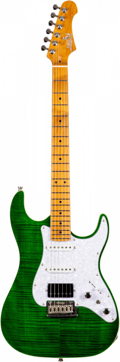 Jet Guitars JS 600 Transparent Green