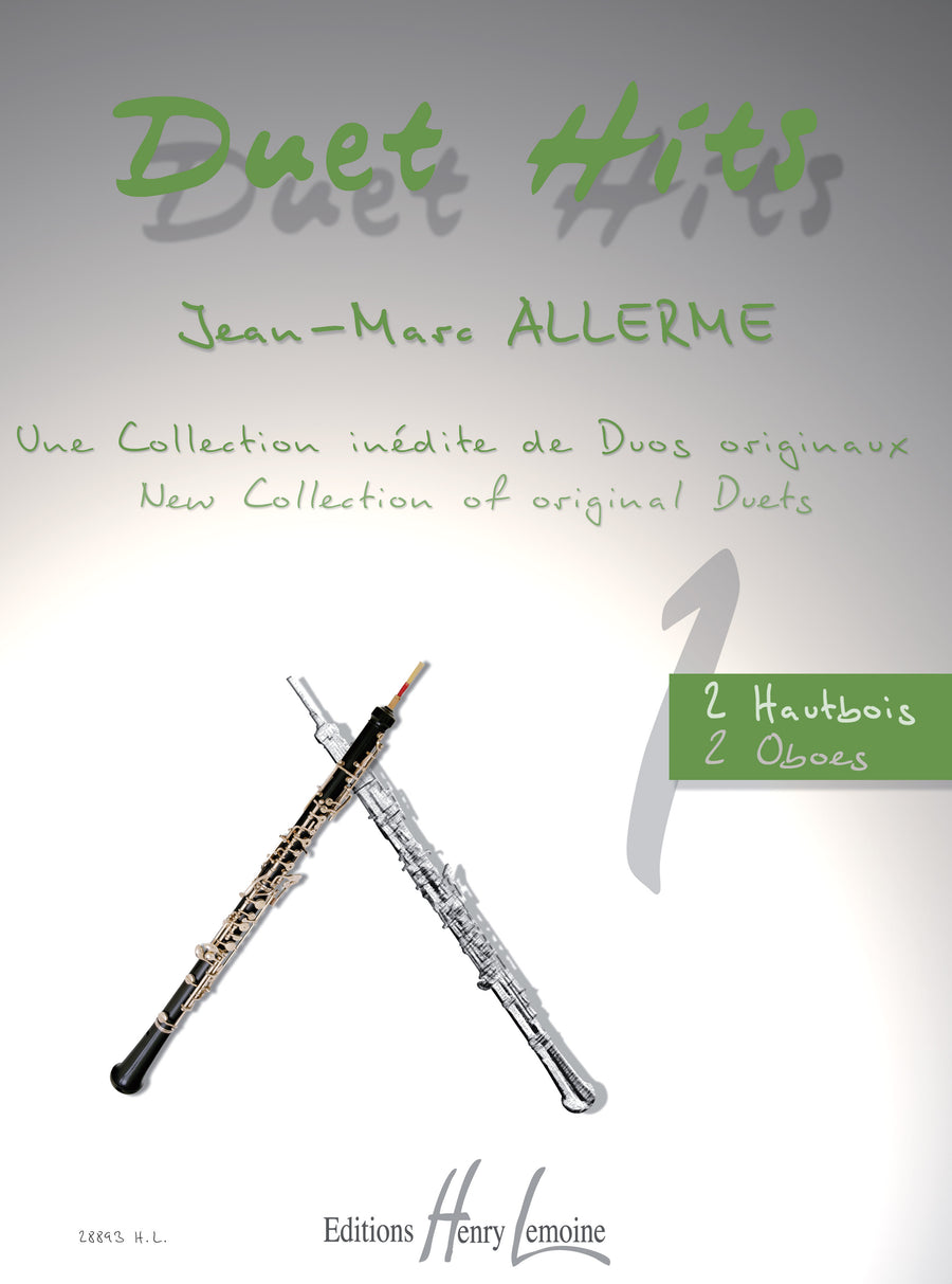 Duet hits - partition hautbois, Jean-Marc Allerme