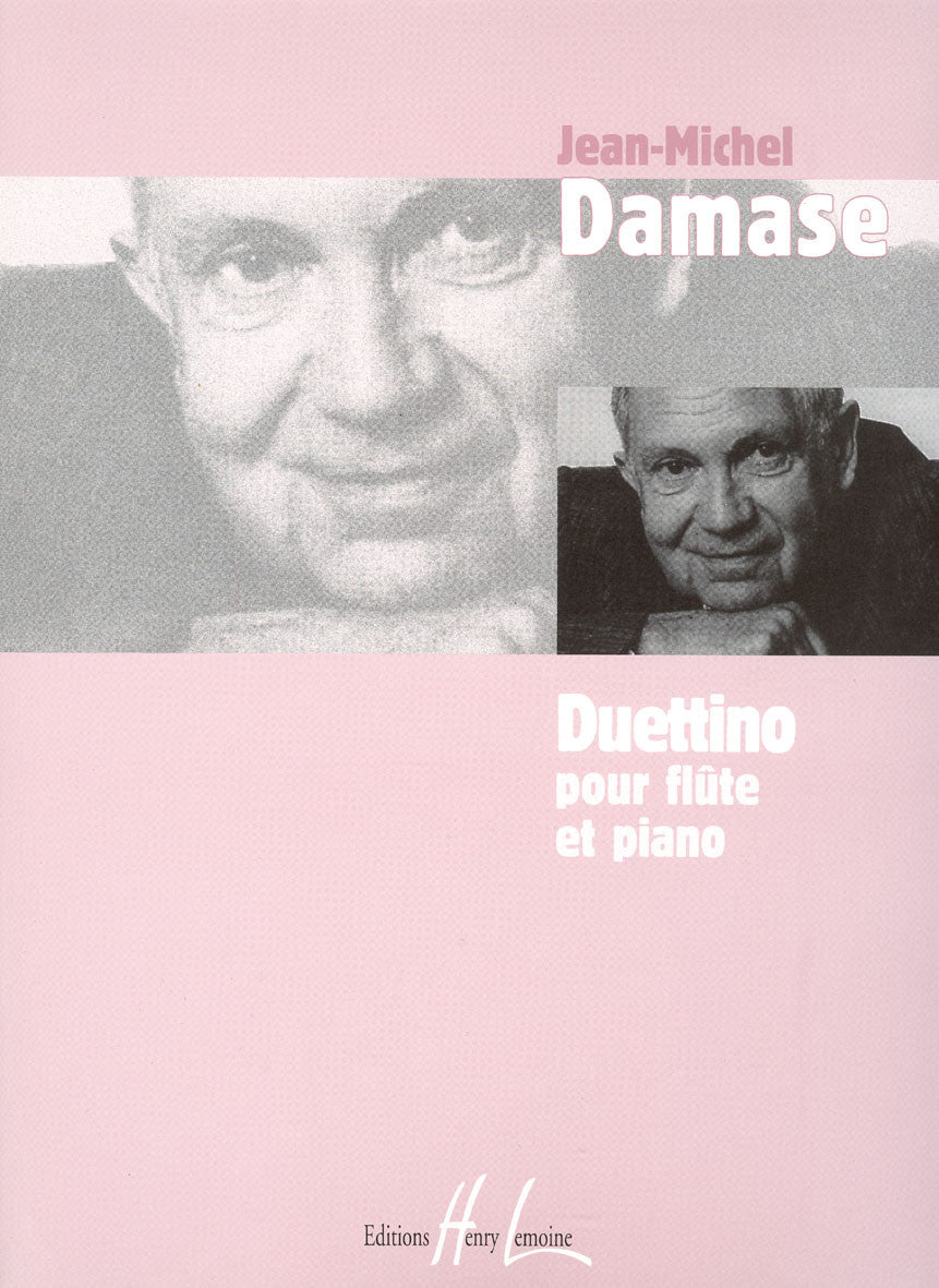 Duettino - partition flûte, Jean-Michel Damase