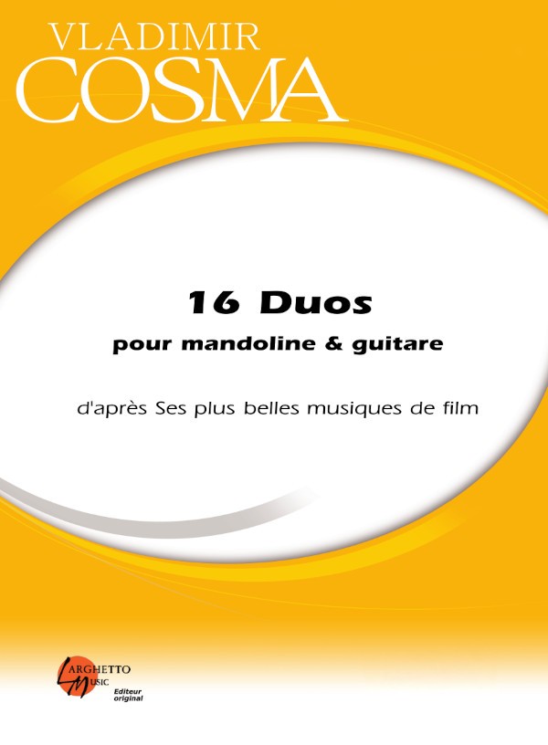 Duos (16) - partition instruments traditionnels, Vladimir Cosma