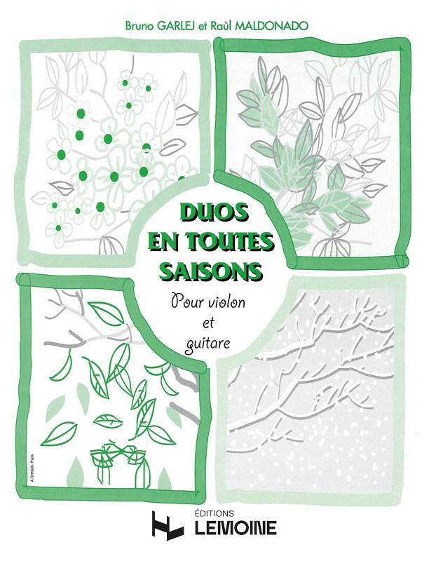 Duos en toutes saisons - partition violon, Raul Maldonado
