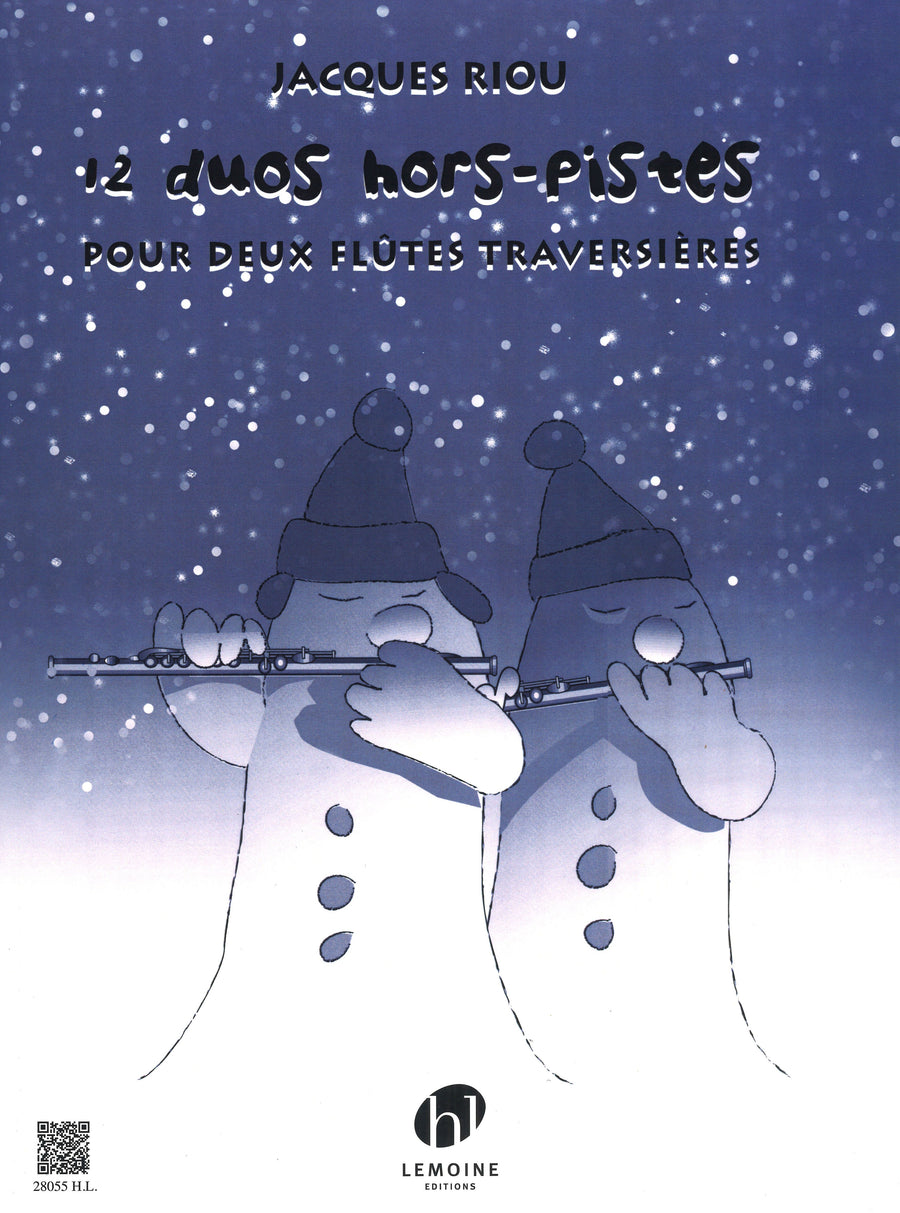 Duos hors-pistes (12) - partition flûte, Jacques Riou