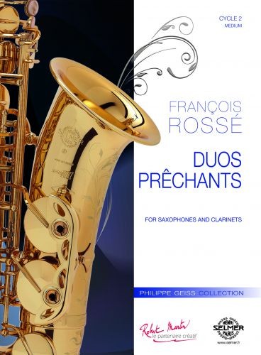 Duos préchants - partition saxophone, François Rosse