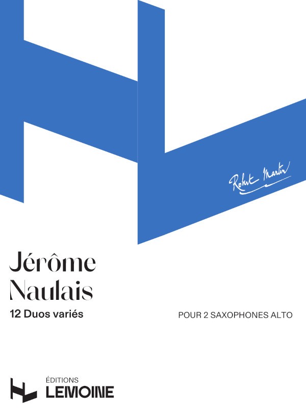 Duos variés (12) - partition saxophone, Jérôme Naulais