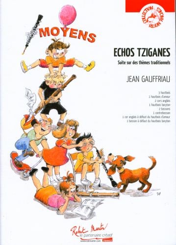 Echos tziganes - partition ensemble, Jean Gauffriau