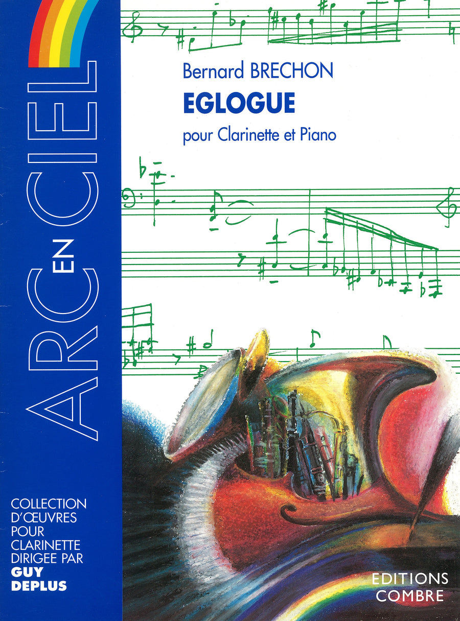 Eglogue - partition clarinette, Bernard Brechon