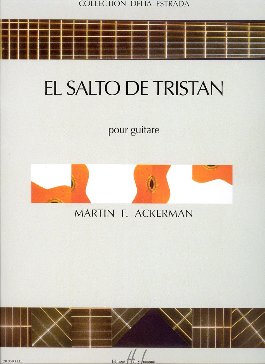 El salto de Tristan - partition guitare, Martin F. Ackerman