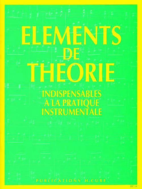 Eléments de théorie - théorie musicale, Sophie Jouve-Ganvert