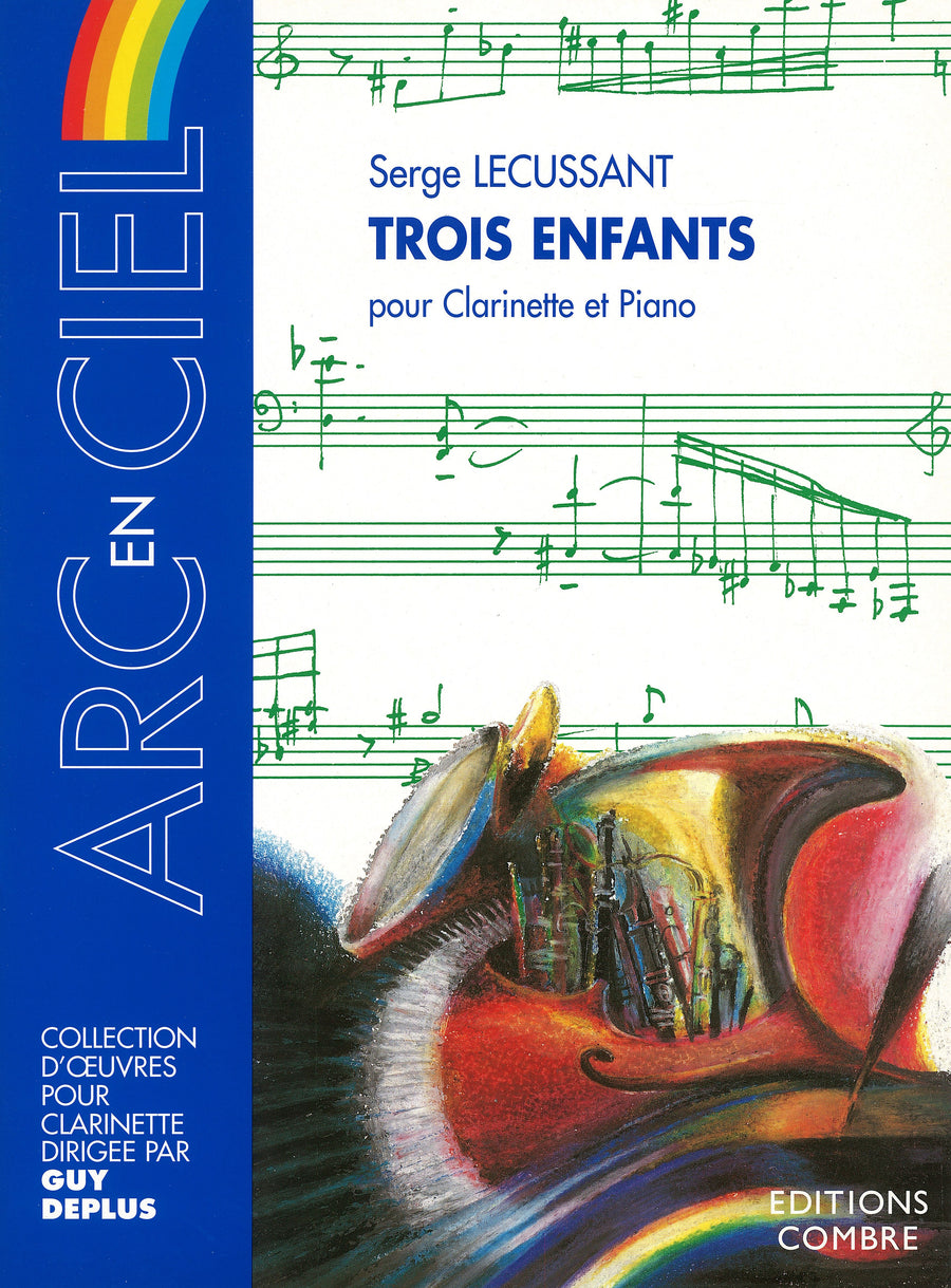 Enfants (3) - partition clarinette, Serge Lecussant