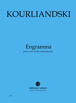 Engramma - partition chant, Dmitri Kourliandski