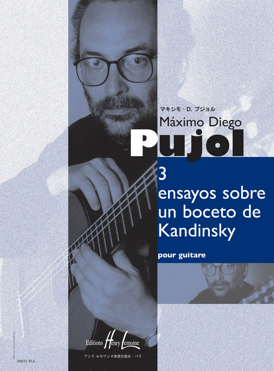 Ensayos sobre un boceto de Kandinsky (3) - partition guitare, Maximo Diego Pujol