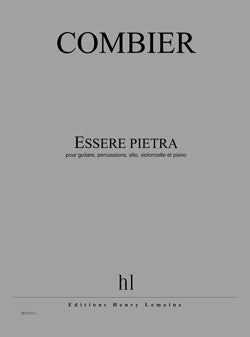 Essere pietra - partition guitare, Jérôme Combier