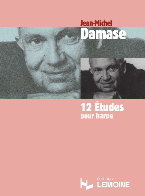 Etudes (12) - méthode d'harpe, Jean-Michel Damase