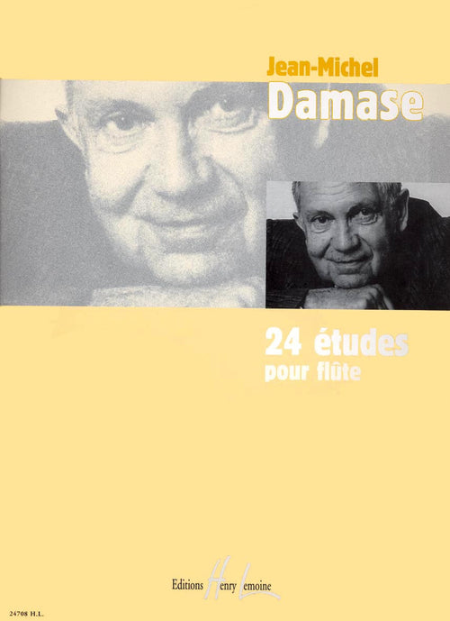 Etudes (24) - méthode de flûte, Jean-Michel Damase