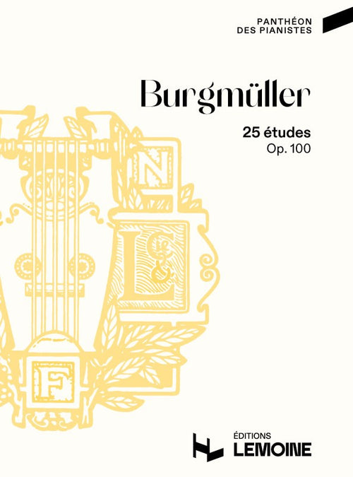 Etudes (25) Op.100 - méthode de piano, Friedrich Burgmuller