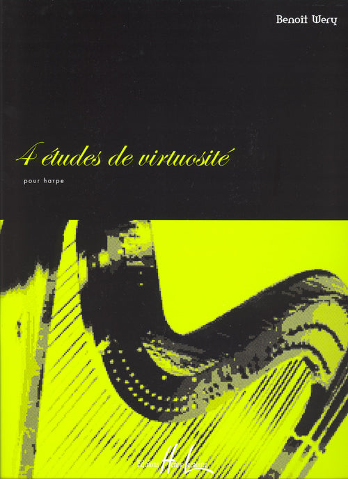 Etudes de virtuosité (4) - méthode d'harpe, Benoît Wery