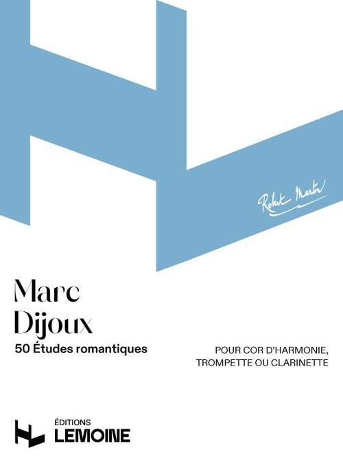 Etudes romantiques (50) - méthode de cor, Marc Dijoux
