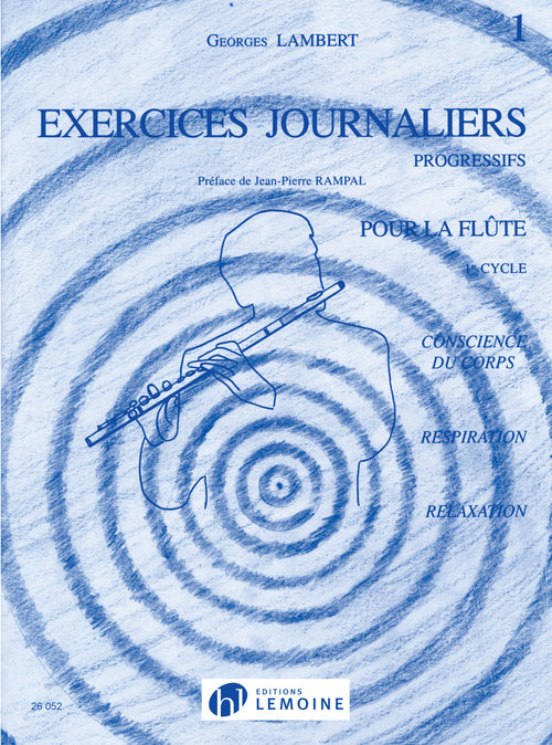 Exercices journaliers Vol.1 - méthode de flûte, Georges Lambert
