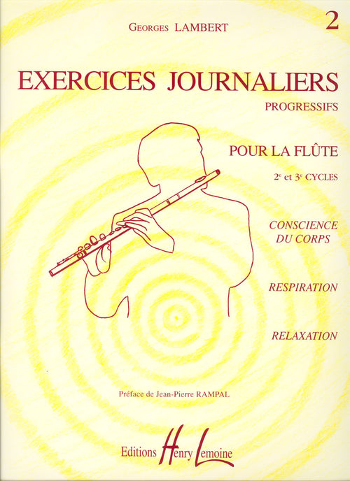 Exercices journaliers Vol.2 - méthode de flûte, Georges Lambert