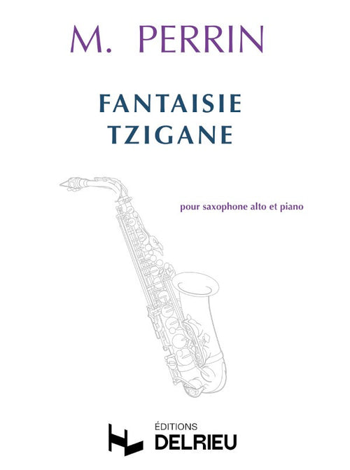 Fantaisie tzigane - partition saxophone, Marcel Perrin