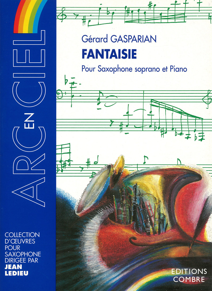 Fantaisie - partition saxophone, Gérard Gasparian