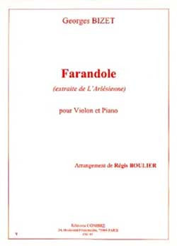 Farandole extr. de l'Arlésienne - partition violon, Régis Boulier
