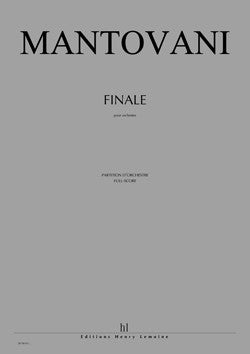 Finale - partition ensemble, Bruno Mantovani