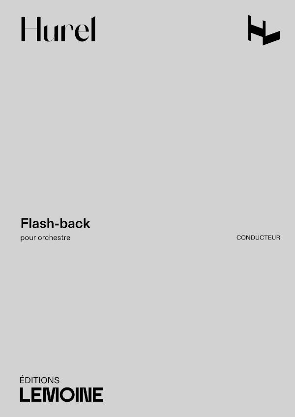 Flash-Back - partition ensemble, Philippe Hurel