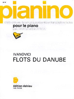 Flots du Danube - Pianino 10 - partition piano, Losif Ivanovici
