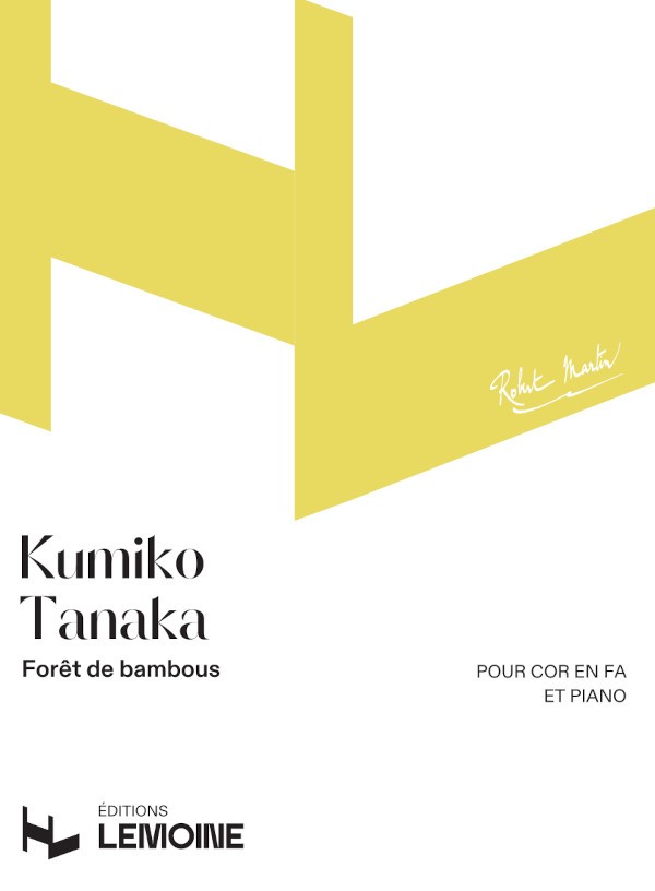 Forêt de bambous - partition cor, Kumiko Tanaka