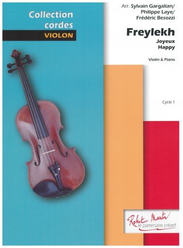 Freylekh musique Klezmer - partition violon, Sylvain Gargalian