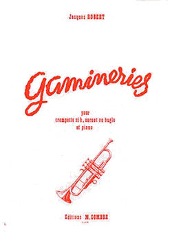 Gamineries - partition trompette, Jacques Robert