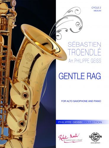 Gentle rag - partition saxophone, Sébastien Troendle