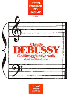 Golliwog's cake walk - partition piano, Claude Debussy
