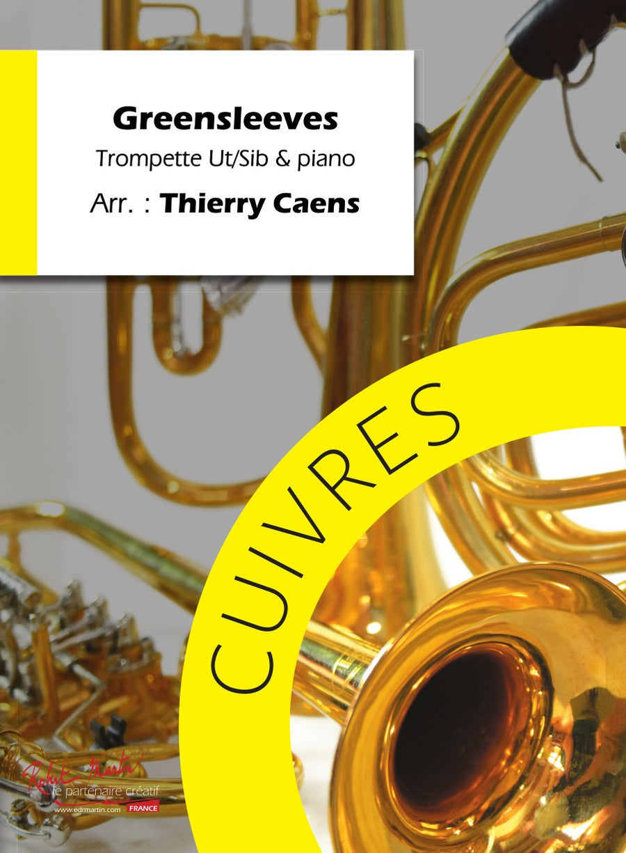 Greensleeves - partition trompette, Thierry Caens