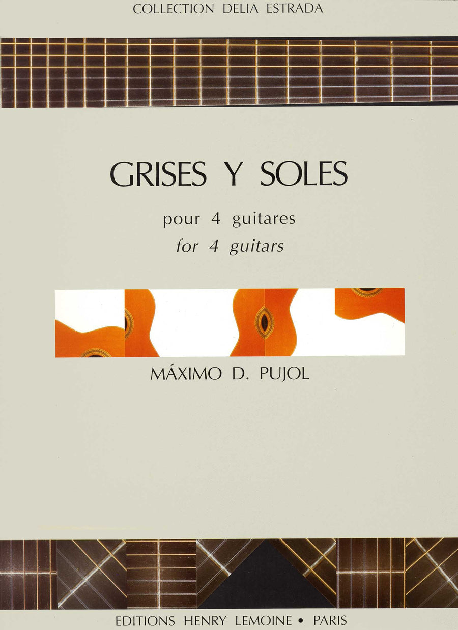 Grises y Soles - partition guitare, Maximo Diego Pujol