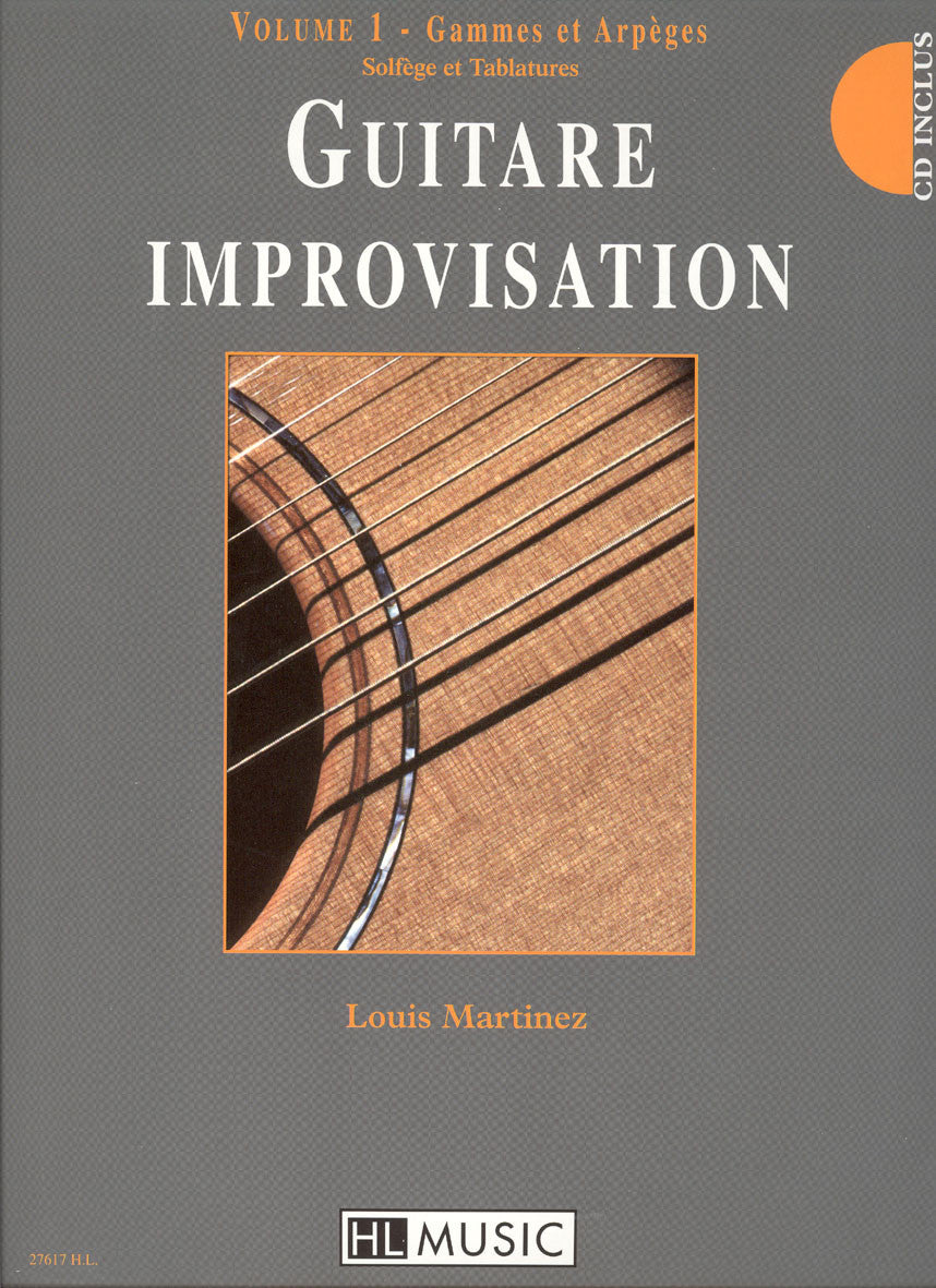 Guitare improvisation Vol.1 - partition guitare, Louis Martinez