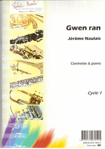 Gwen ran - partition clarinette, Jérôme Naulais