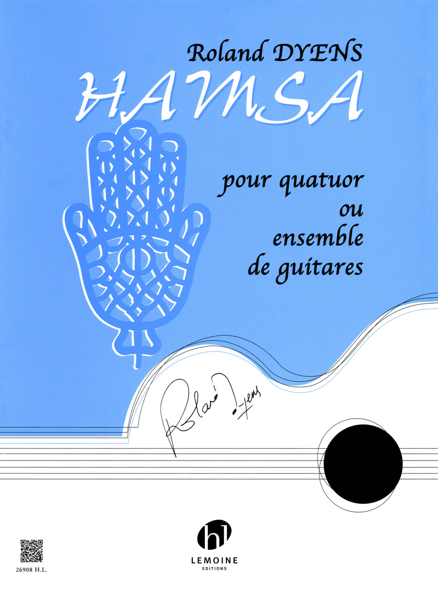 Hamsa - partition guitare, Roland Dyens