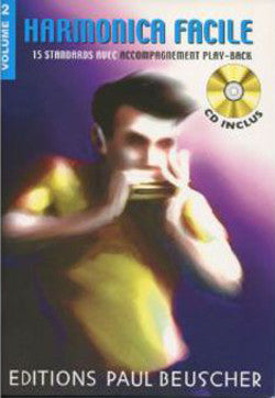 Harmonica facile Vol.2 - partition instruments traditionnels