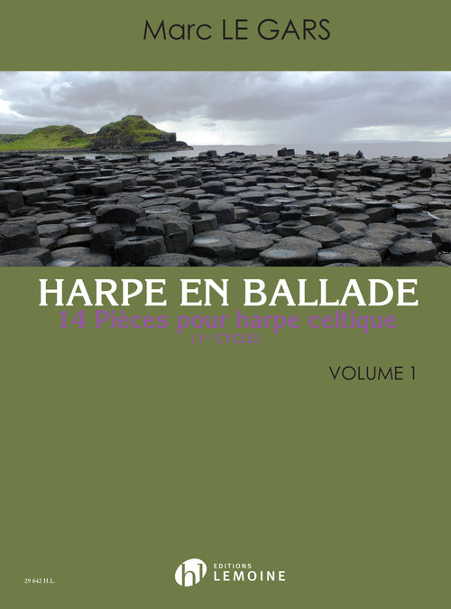 Harpe en ballade Vol.1 - partition harpe, Marc Le Gars