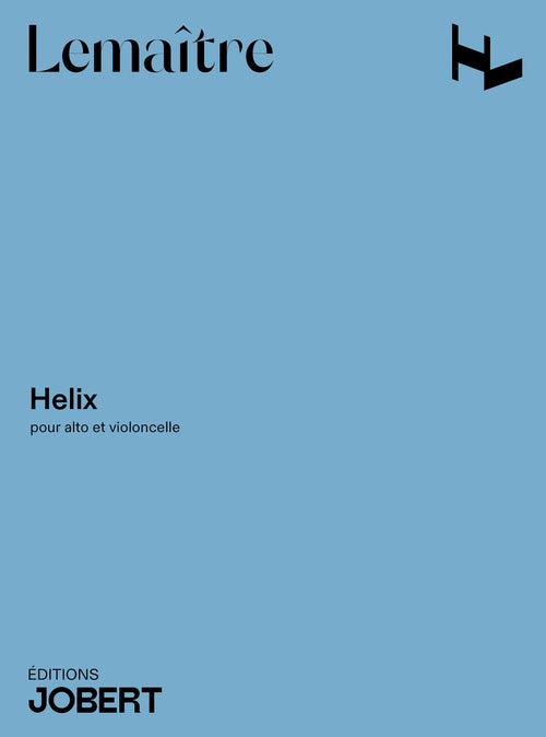 Hélix - partition alto, Dominique Lemaître