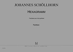 Hexagramm - partition guitare, Johannes Schollhorn