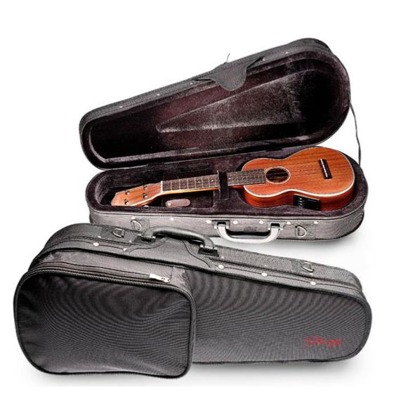 Etui Semi-rigide de Ukulele Concert Stagg Hgb2uk-c