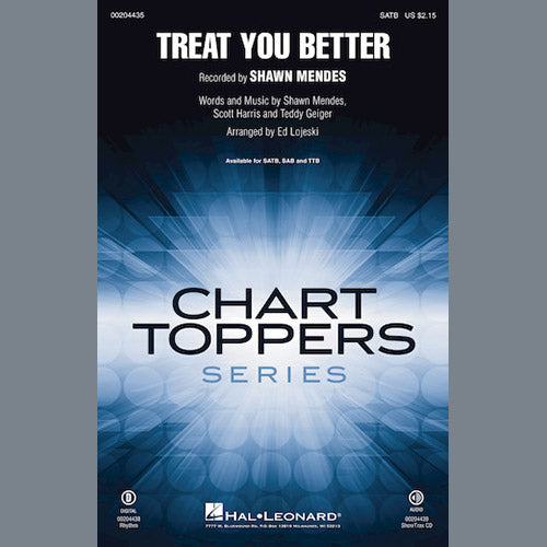 Treat You Better (arr. Ed Lojeski)