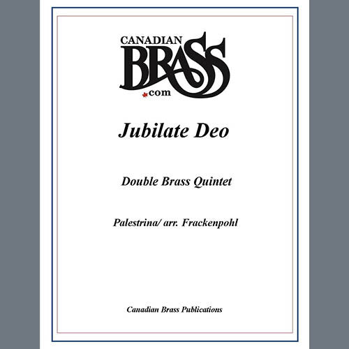 Jubilate Deo (Double Quintet) - Full Score