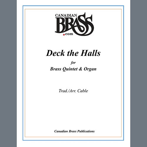 Deck the Hall (with Organ) - Full Score
