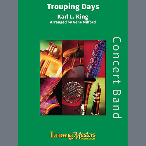 Trouping Days (arr. Gene Milford) - Alto Saxophone 1